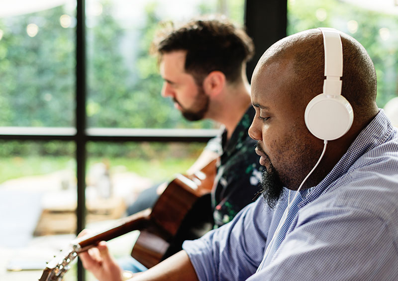 The academic department prepares for the launch of the songwriting course.